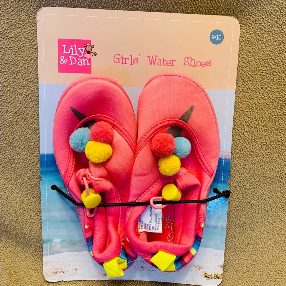 Lily & Dan Girls Water Shoes